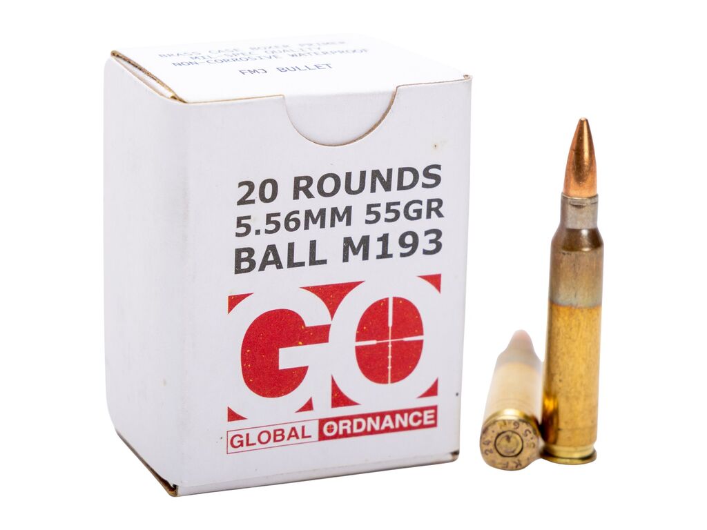 5.56 NATO Ammo - GO M193 FMJ GO M193 FMJ Ammo