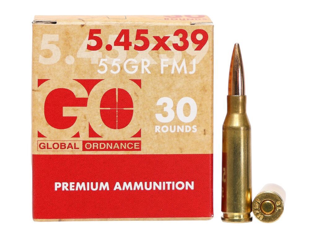 Global Ordnance Brass FMJ Ammo